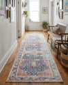 Bazaar Chic Collection Area Rug -  Rabat Runner Navy Blue  lifestyle 43