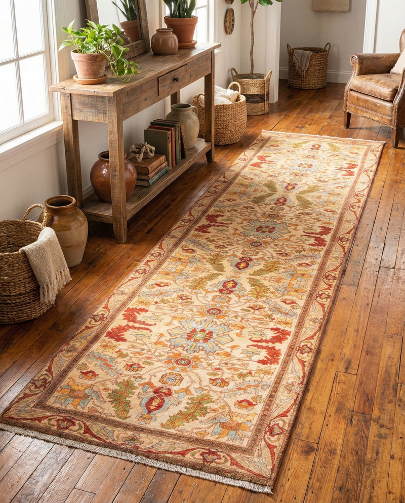 Bazaar Chic Collection Area Rug -  Tetouan Runner Beige  lifestyle 43