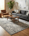 Riviera Elegance Collection Area Rug -  Vence Rectangle Dark Gray  lifestyle 9