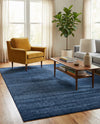 Studio Haven Collection Area Rug -  Gallery (Navy Blue) Rectangle Navy Blue  lifestyle 40