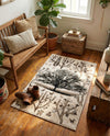 Coastal Haven Collection Area Rug -  Coastline Rectangle Beige  lifestyle 11