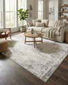 Aegean Elegance Collection Area Rug -  Ithaca Rectangle Gray  lifestyle 5
