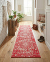 Georgetown Rugs Collection Area Rug - Dupont (Pink) Runner Pink  lifestyle 75