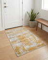 Bloomsbury Elegance Collection Area Rug -  Belgravia Rectangle Yellow  lifestyle 66