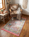 Arcadia Rugs Collection Area Rug -  Olympus Rectangle Pink  lifestyle 12