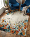 Chromatic Oasis Collection Area Rug -  Twilight Rectangle Multi  lifestyle 29