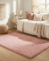 Alpine Plush Collection Area Rug -  Cortina (Dusty Rose) Rectangle Dusty Rose  lifestyle 8