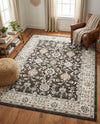 Savannah Elegance Collection Area Rug - Augusta (Fume Gray) Rectangle Fume Gray  lifestyle 15