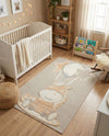 Wonder Tykes Collection Area Rug - Enchanted Rectangle Peach Blossom  lifestyle 17