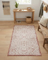 Tribal Terrace Treasures Collection Area Rug - Mayan Marina (Rust Red) Rectangle Rust Red  lifestyle 16