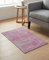 Sahara Essence Collection Area Rug - Oasis (Pink) Rectangle Pink  lifestyle 3