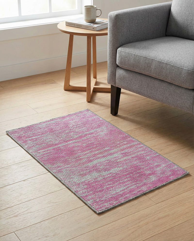 Sahara Essence Collection Area Rug - Oasis (Pink) Rectangle Pink  lifestyle 3