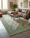 Sedona Vista Collection Area Rug -  Nolina Rectangle Green  lifestyle 41
