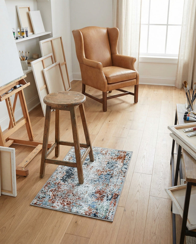 Aegean Elegance Washables Collection Area Rug -  Ithaca Rectangle Multi  lifestyle 7