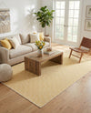 Urban Oasis Rugs Collection Area Rug -  Rooftop (Yellow Ivory) Rectangle Yellow Ivory  lifestyle 3