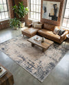 Aegean Elegance Collection Area Rug -  Ithaca Rectangle Bone  lifestyle 16