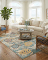 Sorrento Shores Collection Area Rug -  Massa Rectangle Beige  lifestyle 21