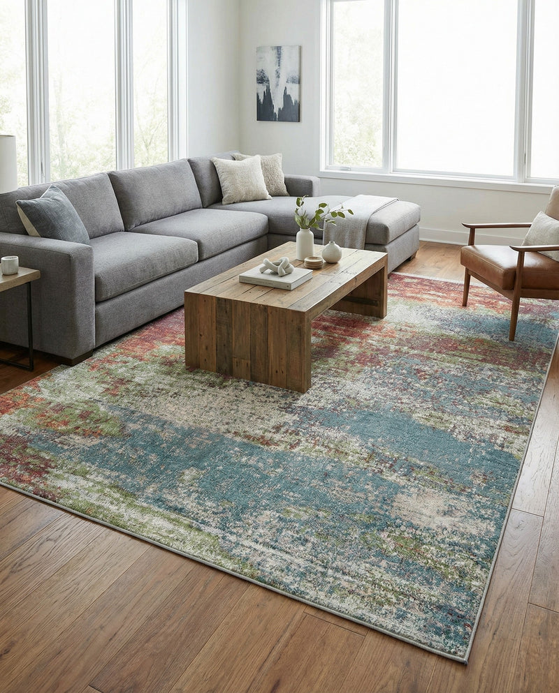 Arcadia Rugs Collection Area Rug -  Avalon Rectangle Multi  lifestyle 26
