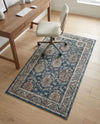 Mykonos Manor Collection Area Rug -  Paros Rectangle Blue  lifestyle 43