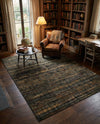 Neptune Elegance Collection Area Rug -  Nereid Rectangle Blue  lifestyle 63