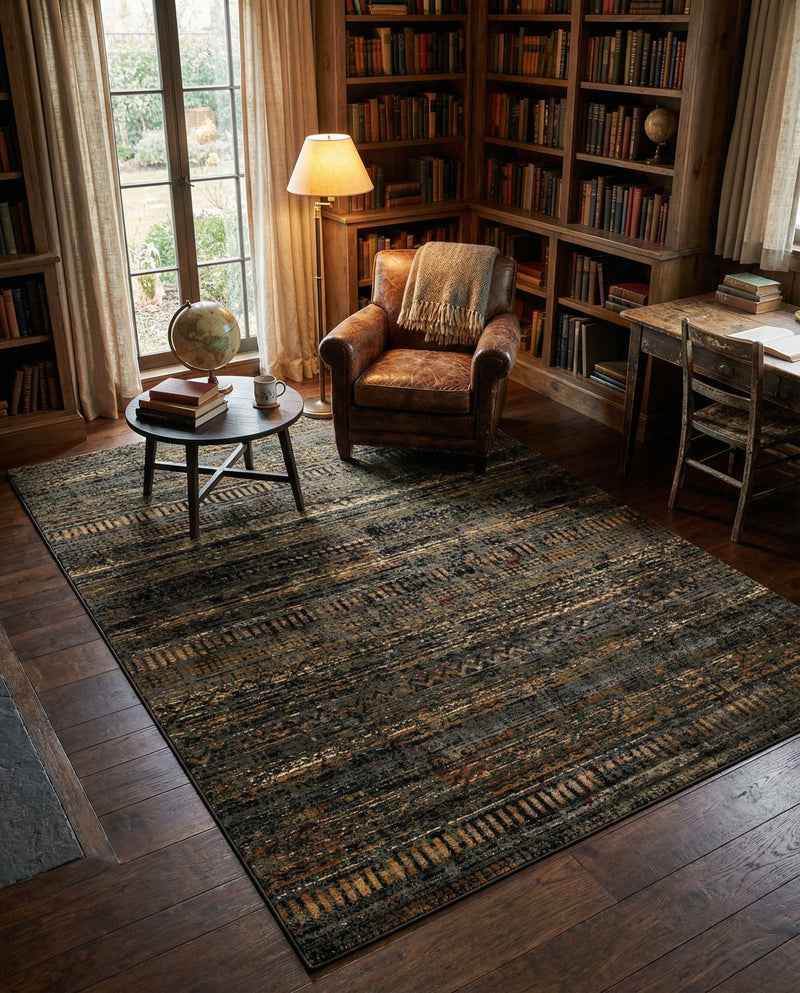 Neptune Elegance Collection Area Rug -  Nereid Rectangle Blue  lifestyle 63