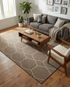 Sahara Sands Collection Area Rug -  Faiyum Rectangle Brown  lifestyle 12