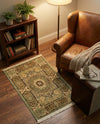 Ottoman Elegance Collection Area Rug -  Ephesus Rectangle Light Green  lifestyle 24