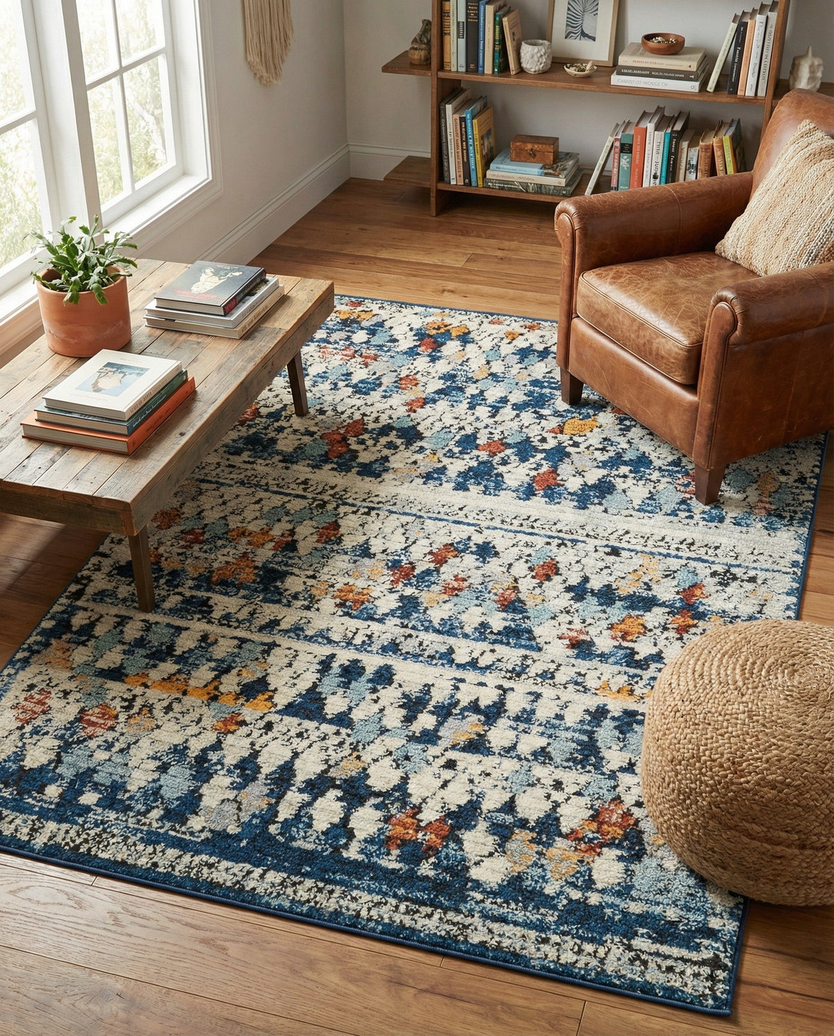 Tangier Treasures Collection Area Rug -  Marrakech Rectangle Multi  lifestyle 26