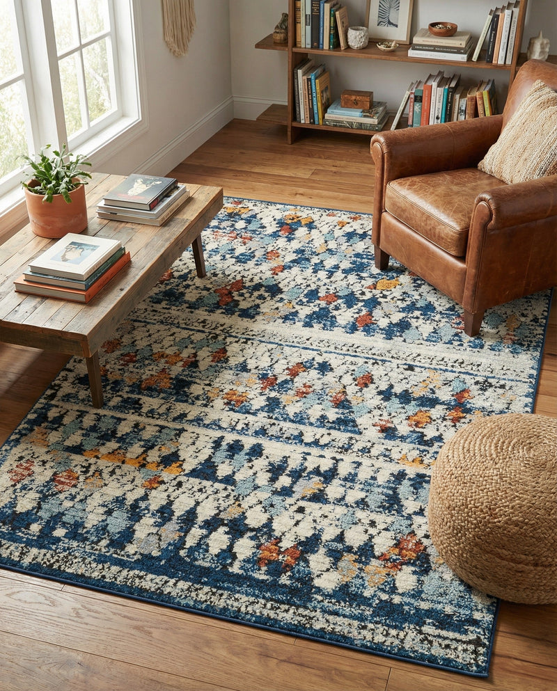 Tangier Treasures Collection Area Rug -  Marrakech Rectangle Multi  lifestyle 26