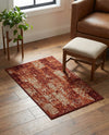 Autumn Meadow Collection Area Rug -  Harvesthill Rectangle Terracotta  lifestyle 16