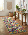 Marrakesh Elegance Collection Area Rug -  Toubkal Runner Multi  lifestyle 55