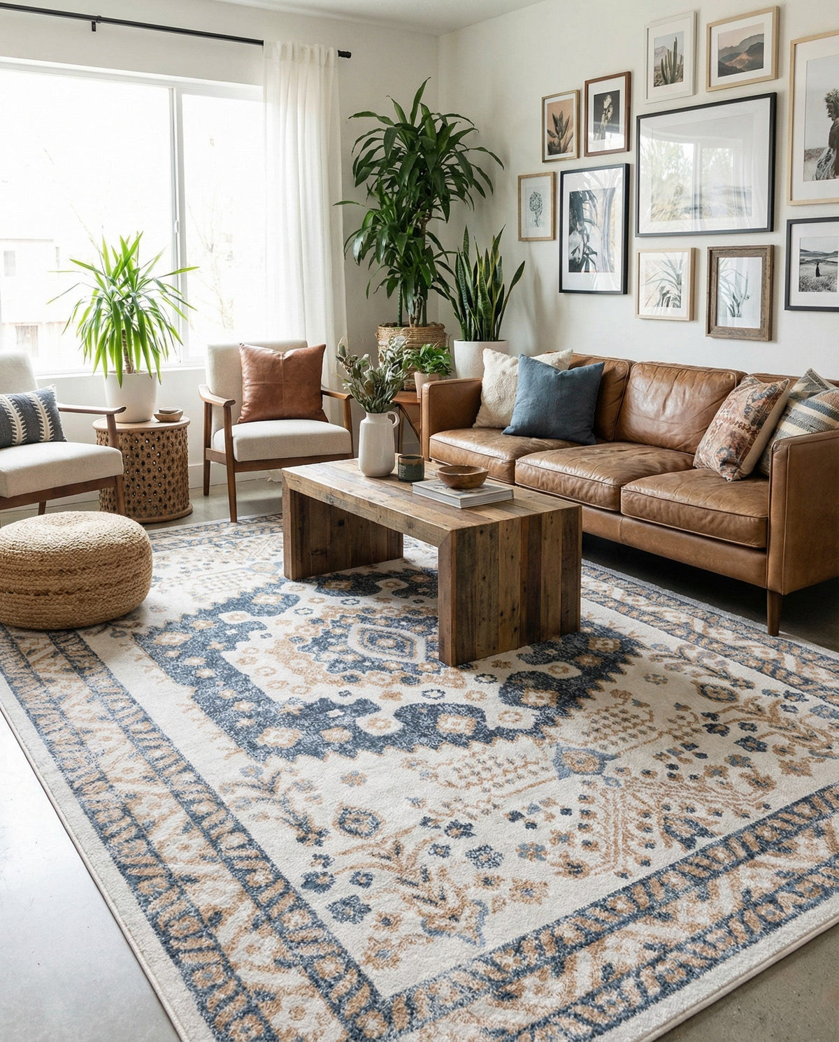 Cambridge Classics Collection Area Rug -  Pembroke (Cream) Rectangle Cream  lifestyle 13