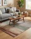 Urban Terrace Collection Area Rug -  Corsica Rectangle Multi  lifestyle 26