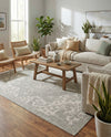 Urban Oasis Rugs Collection Area Rug -  Penthouse (Gray) Rectangle Gray  lifestyle 24