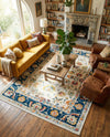 Adriana Terrace Collection Area Rug -  Positano (Multi) Rectangle Multi  lifestyle 16