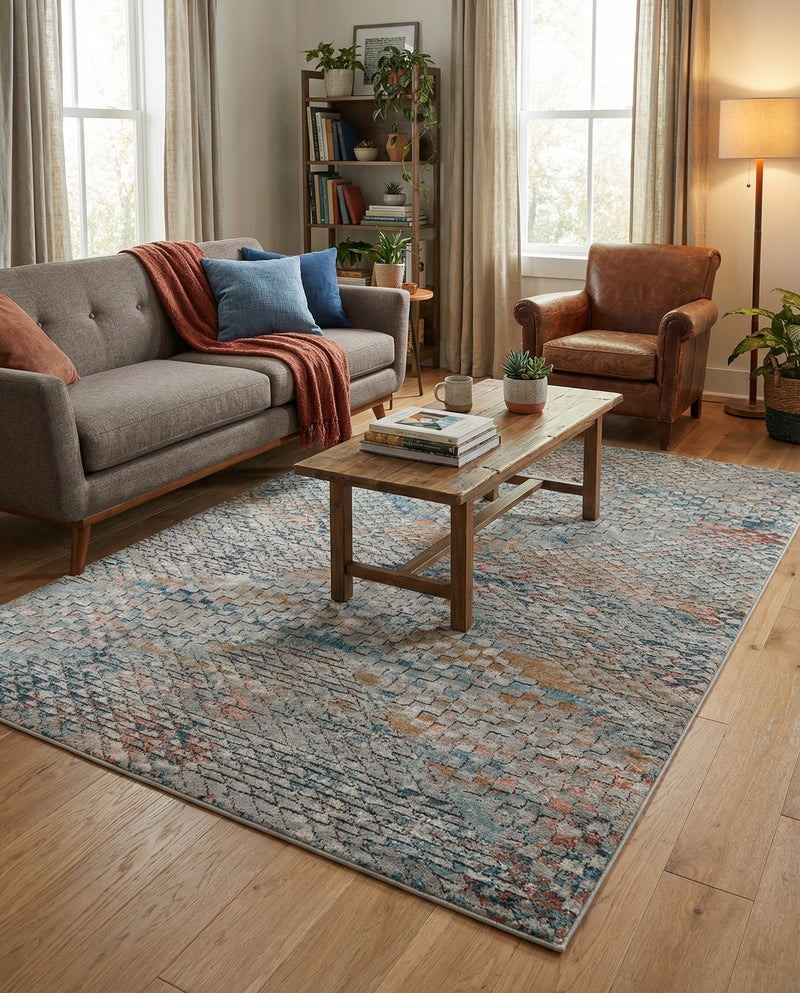 Dresden Elegance Collection Area Rug -  Freiberg Rectangle Multi  lifestyle 29