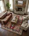 Sedona Vista Collection Area Rug -  Anasazi Rectangle Multi  lifestyle 35