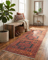 Bazaar Chic Collection Area Rug -  Taroudant Runner Rust Red  lifestyle 26
