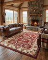 Frontier Trails Collection Area Rug -  Onyx Rectangle Red  lifestyle 39