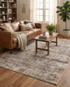 Sanctuary Retreat Collection Area Rug -  Refuge Rectangle Chocolate Brown  lifestyle 35