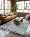 Metro Heights Collection Area Rug -  Chelsea Rectangle Blue  lifestyle 11