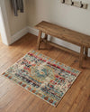Sedona Vista Collection Area Rug -  Navajo Rectangle Blue  lifestyle 41