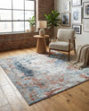Aegean Elegance Washables Collection Area Rug -  Ithaca Square Multi  lifestyle 67