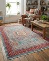 Bazaar Chic Collection Area Rug -  Nador Rectangle Multi  lifestyle 10