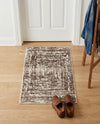 Sanctuary Retreat Collection Area Rug -  Asylum Rectangle Chocolate Brown  lifestyle 49