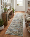 Savannah Soiree Collection Area Rug -  Everglade (Ivory) Runner Ivory  lifestyle 80