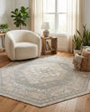 Savannah Series Collection Area Rug -  Augusta (Mink) Octagon Mink  lifestyle 28