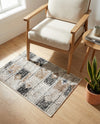 Desert Modern Eco Rug Series Collection Area Rug -  Taos Rectangle Ivory  lifestyle 15