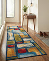 Urban Terrace Collection Area Rug -  Portico Runner Multi  lifestyle 29