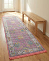 Arcadia Rugs Collection Area Rug - Eden (Pink) Runner Pink  lifestyle 60